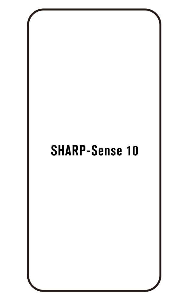 Film hydrogel SHARP Sense 10