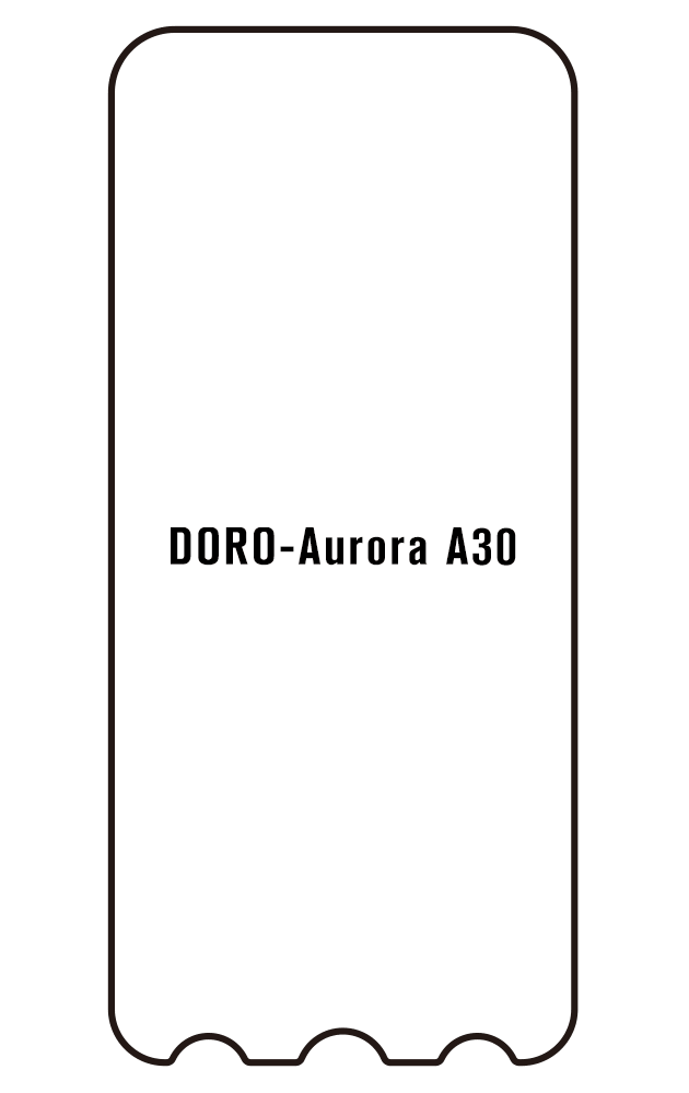 Film hydrogel DORO Aurora A30