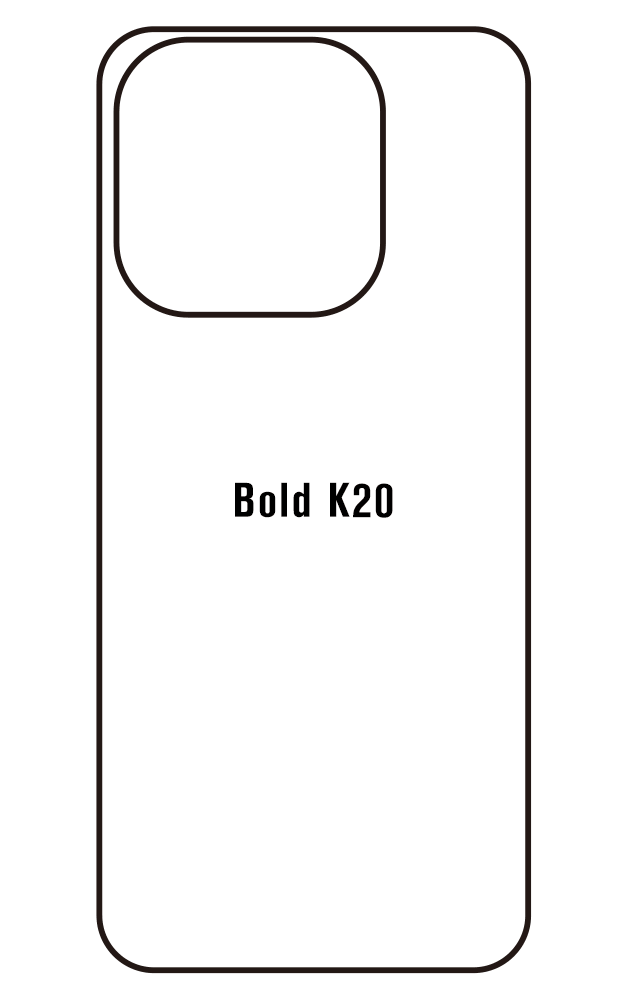 Film hydrogel BLU Bold K20