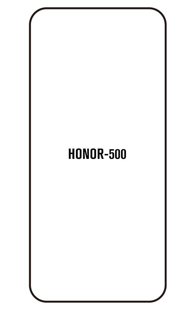 Film hydrogel Honor 500 5G