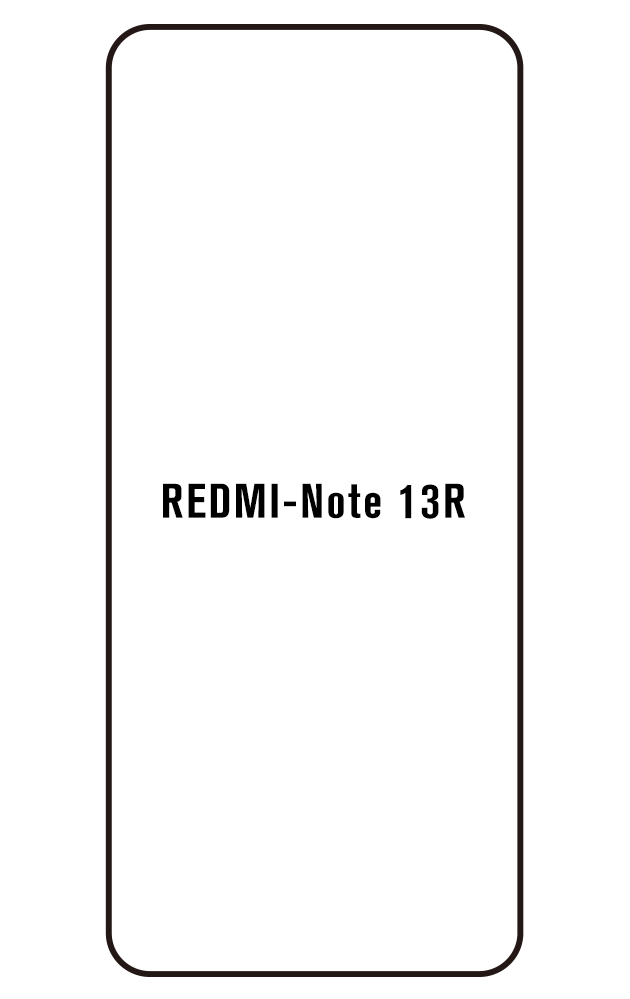 Film hydrogel Redmi Note 13R