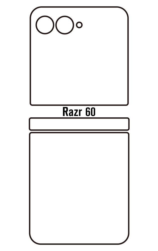 Film hydrogel Motorola Razr 60