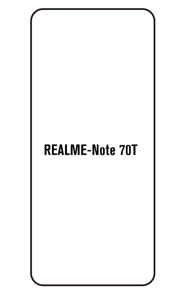 Film hydrogel Realme Note 70T