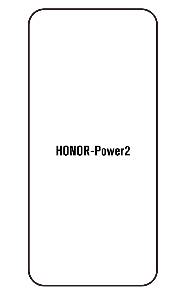 Film hydrogel Honor Power2