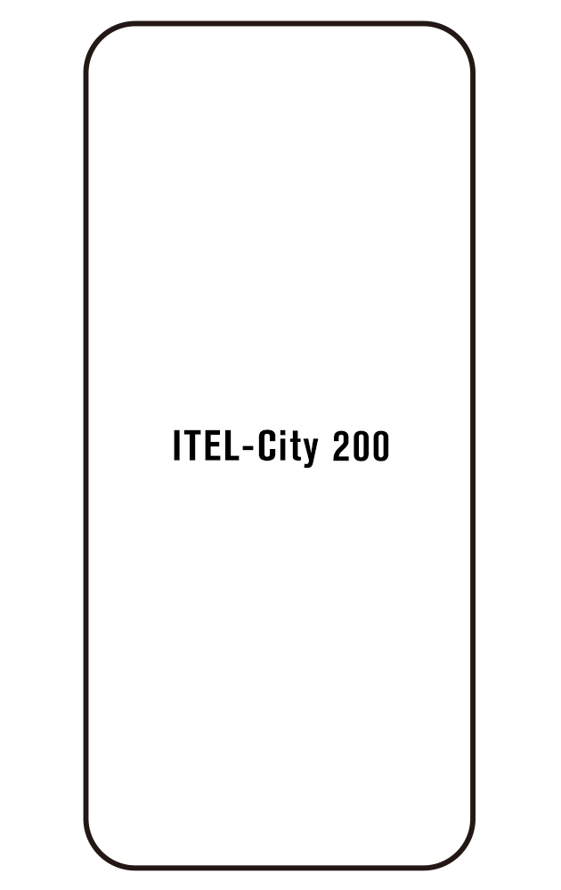 Film hydrogel Itel City 200