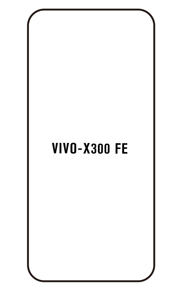 Film hydrogel Vivo X300 FE
