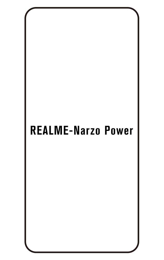 Film hydrogel Realme Narzo Power 5G