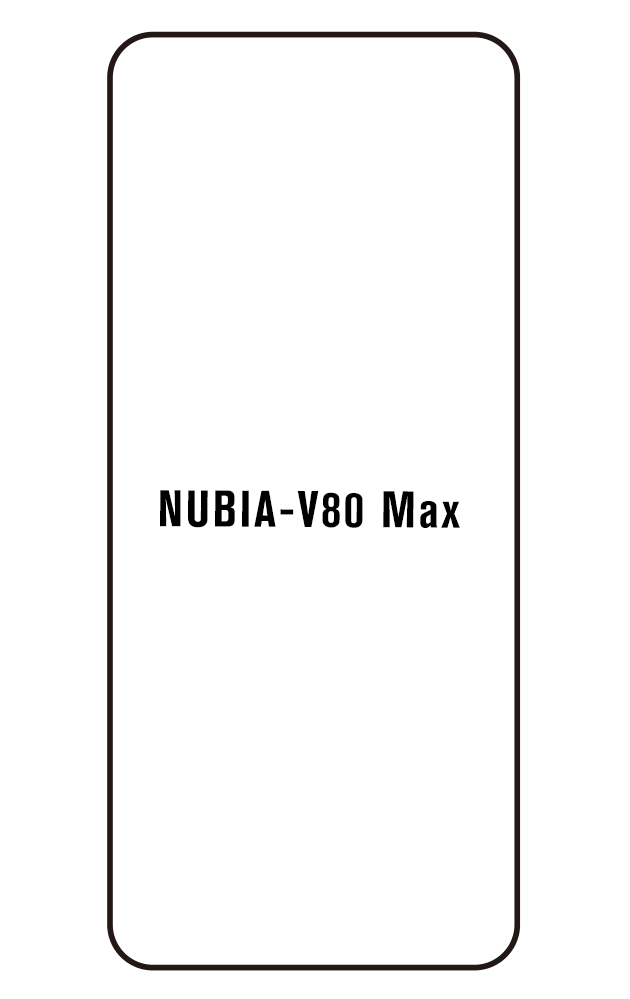 Film hydrogel Nubia V80 Max