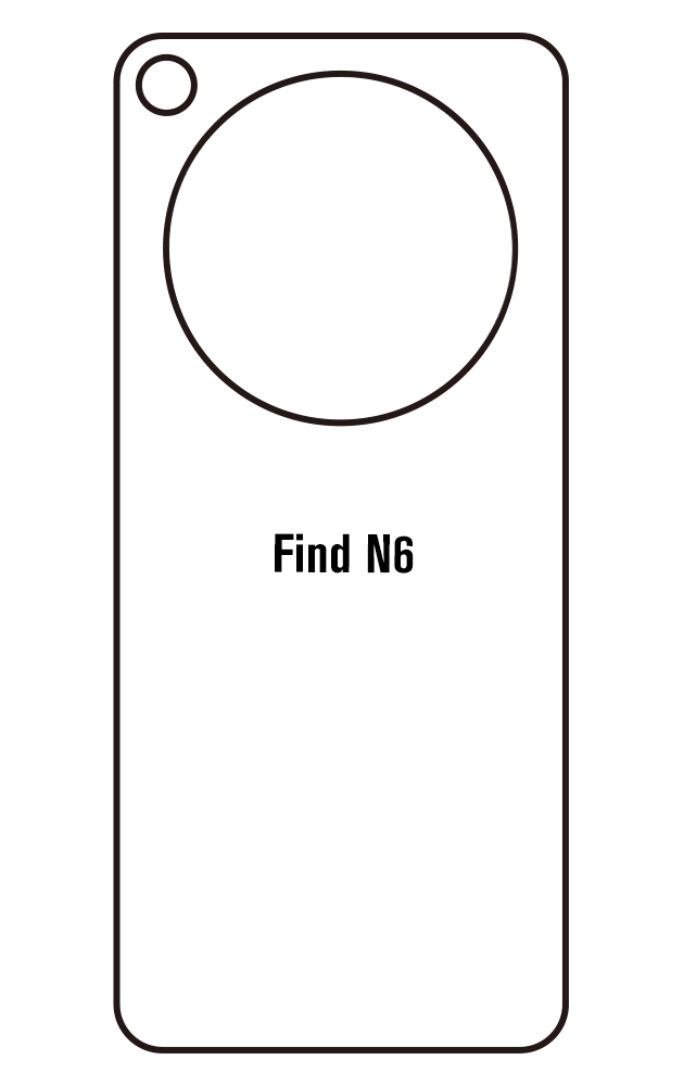 Film hydrogel Oppo Find N6