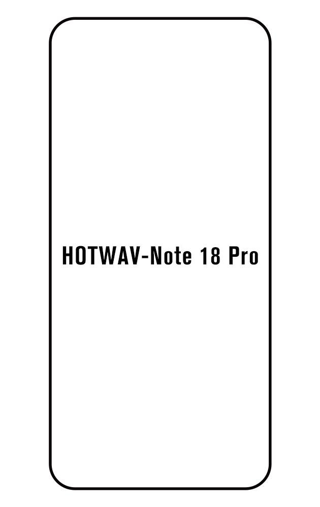 Film hydrogel HOTWAV Note 18 Pro