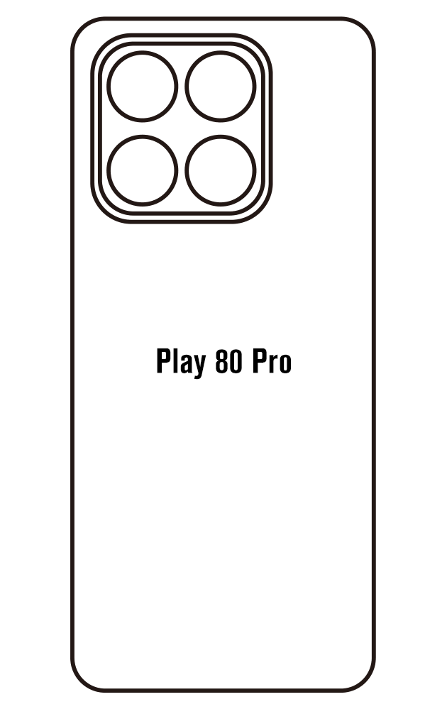Film hydrogel Honor Play 80 Pro