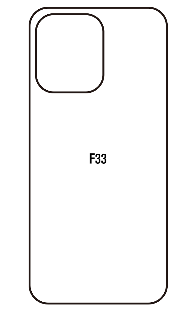 Film hydrogel Oppo F33