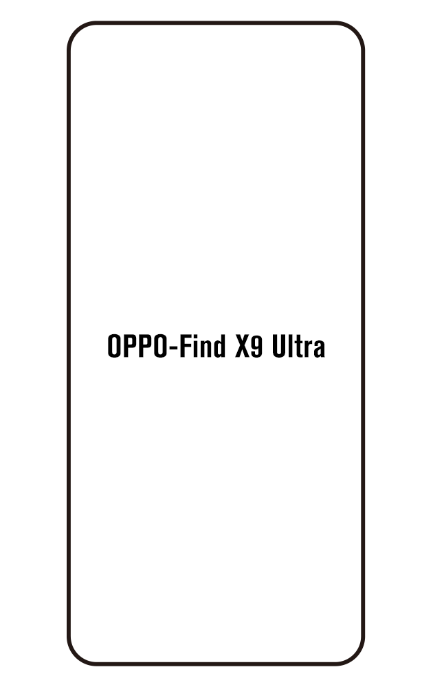Film hydrogel Oppo Find X9 Ultra