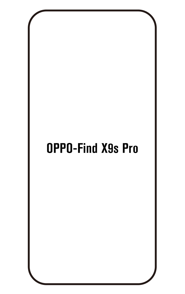 Film hydrogel Oppo Find X9s Pro