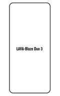 Film hydrogel Lava Blaze Duo 3 5G