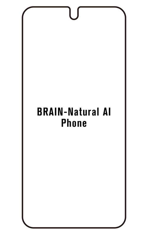 Film hydrogel Brain Technologies Natural AI Phone