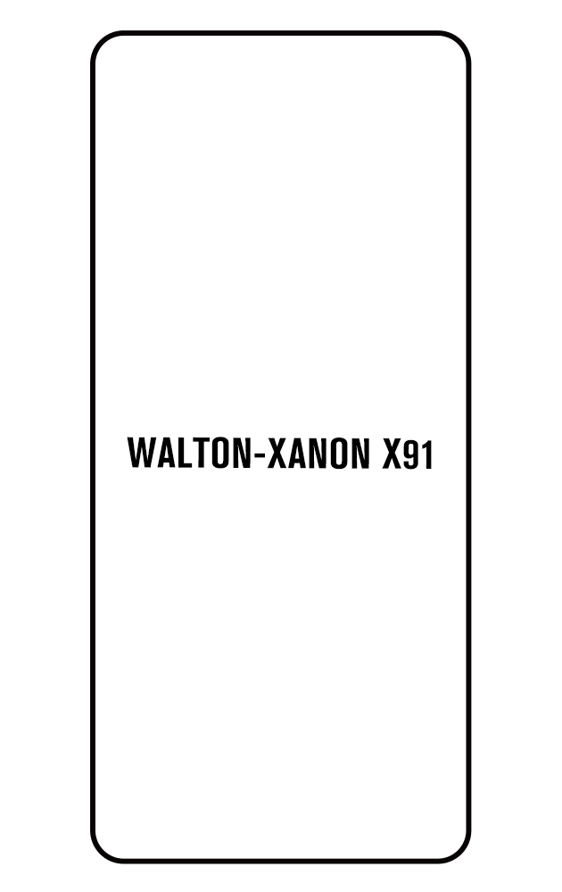 Film hydrogel WALTON XANON X91