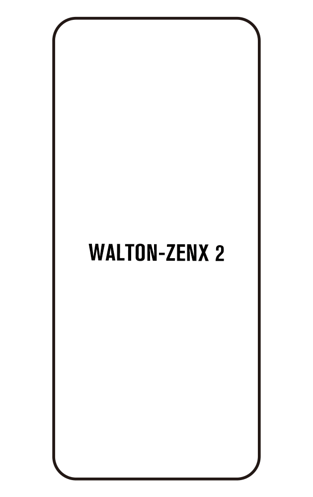 Film hydrogel WALTON ZENX 2