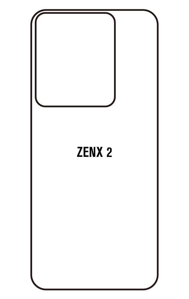 Film hydrogel WALTON ZENX 2