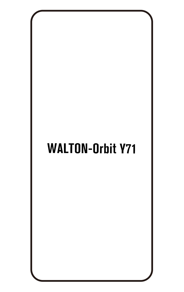 Film hydrogel WALTON Orbit Y71
