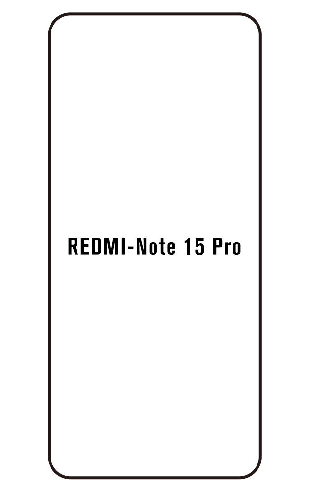 Film hydrogel Redmi Note 15 Pro