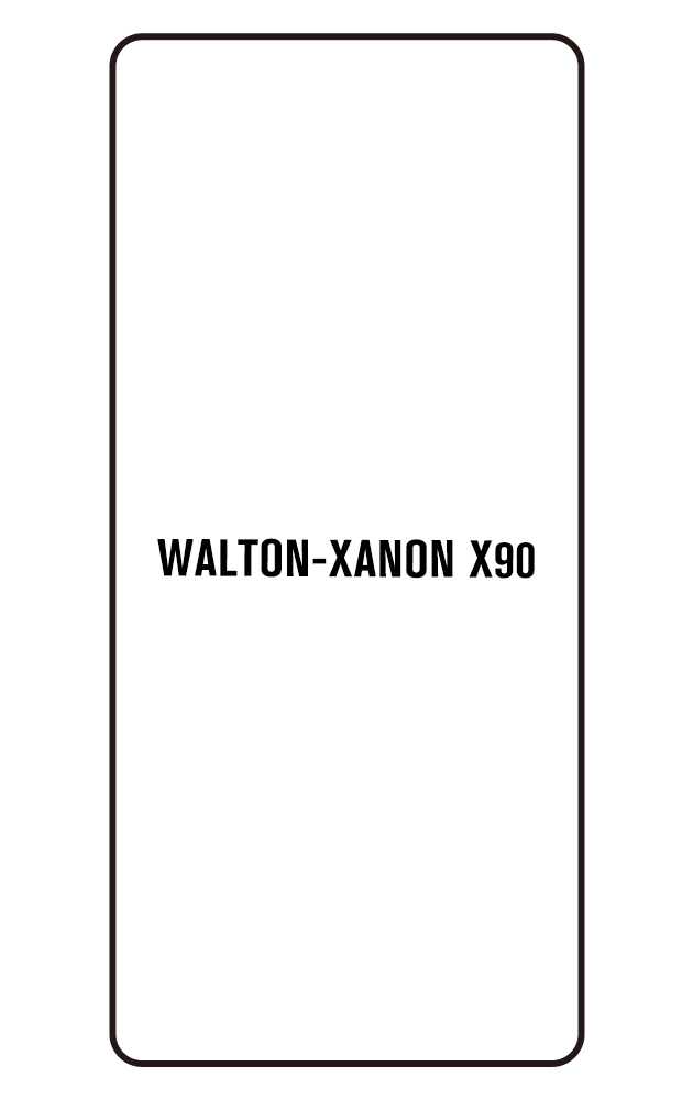 Film hydrogel WALTON XANON X90