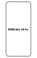 Film hydrogel Redmi Note 15R Pro
