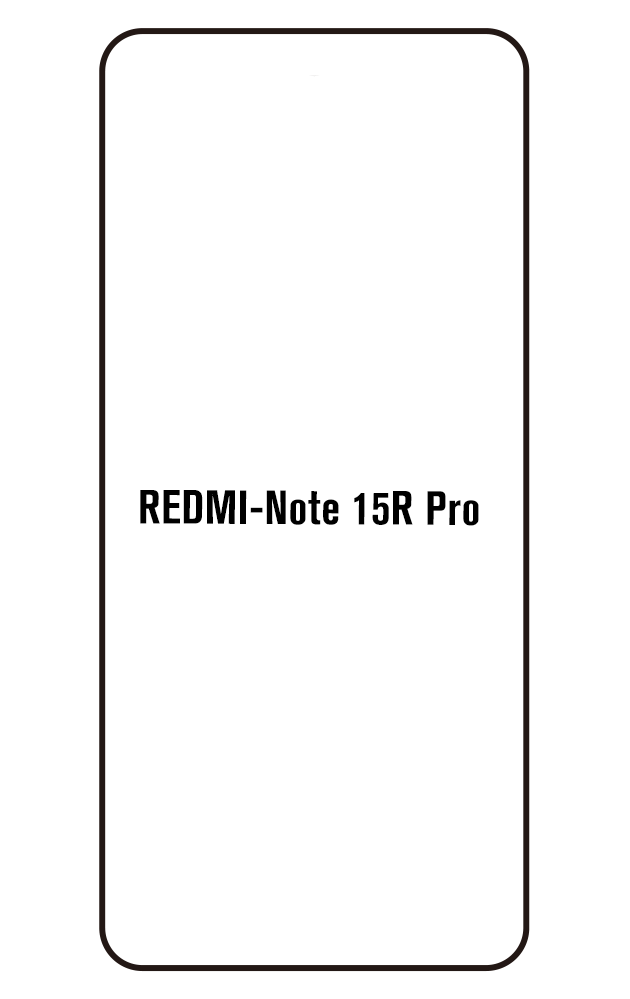 Film hydrogel Redmi Note 15R Pro