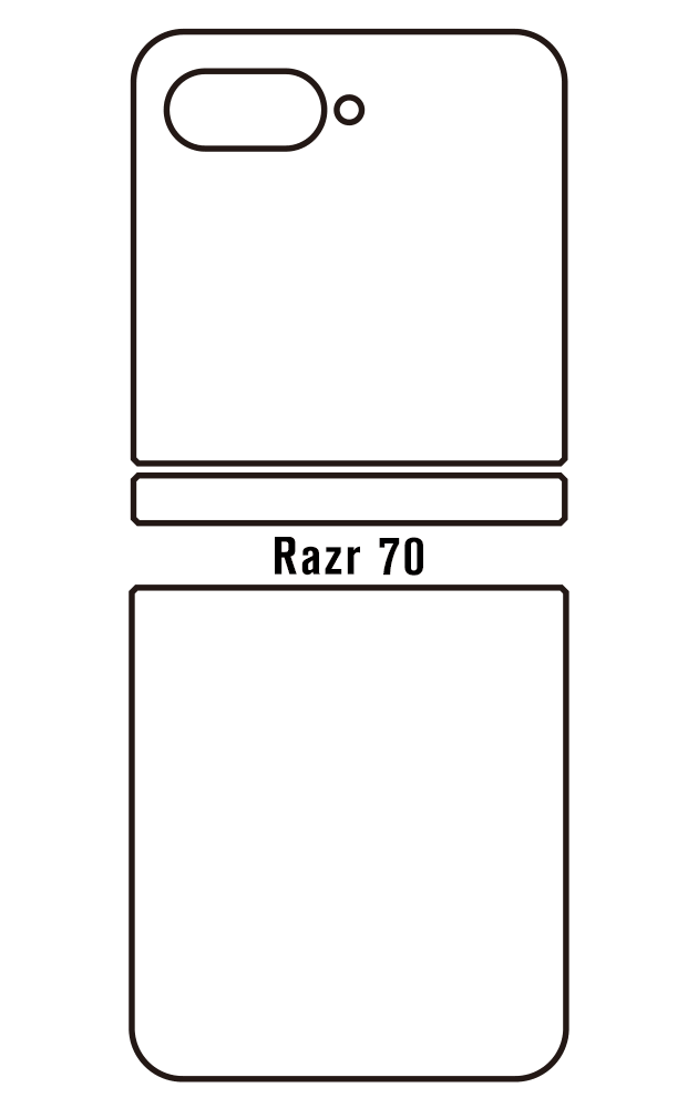 Film hydrogel Motorola Razr 70
