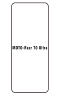 Film hydrogel Motorola Razr 70 Ultra