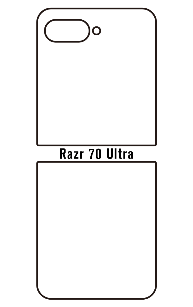 Film hydrogel Motorola Razr 70 Ultra