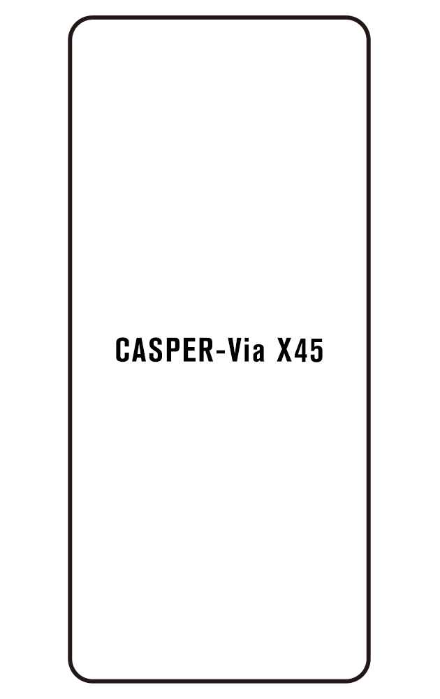 Film hydrogel Casper VIA X45