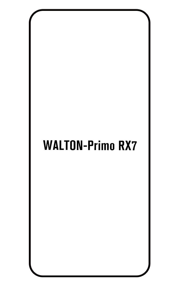 Film hydrogel WALTON Primo RX7