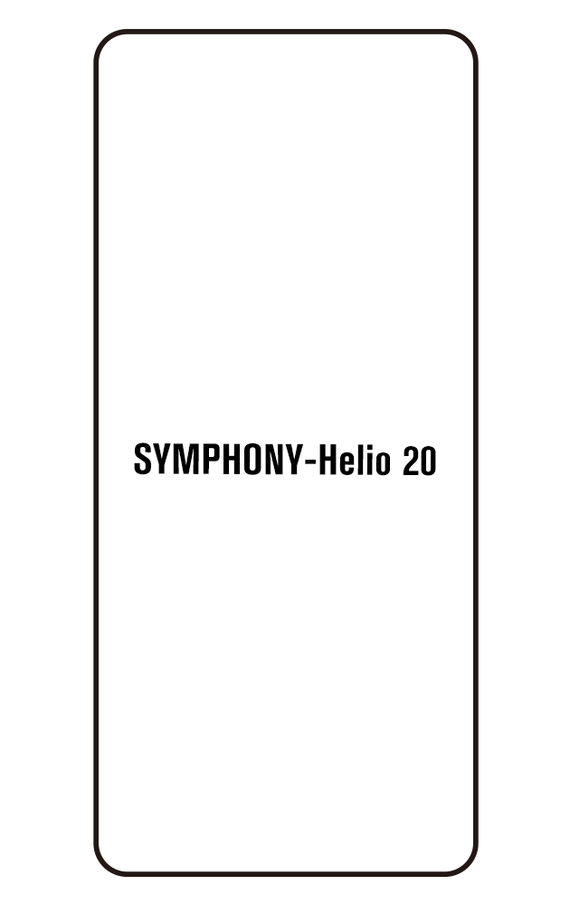 Film hydrogel Symphony Helio 20