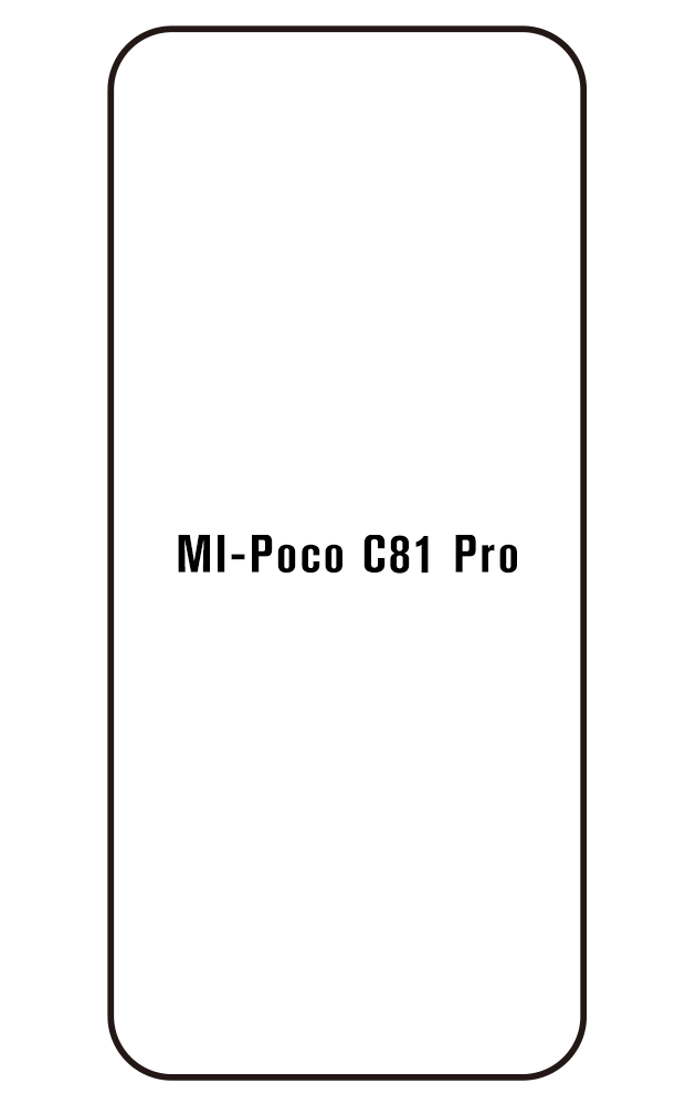 Film hydrogel Xiaomi Poco C81 Pro