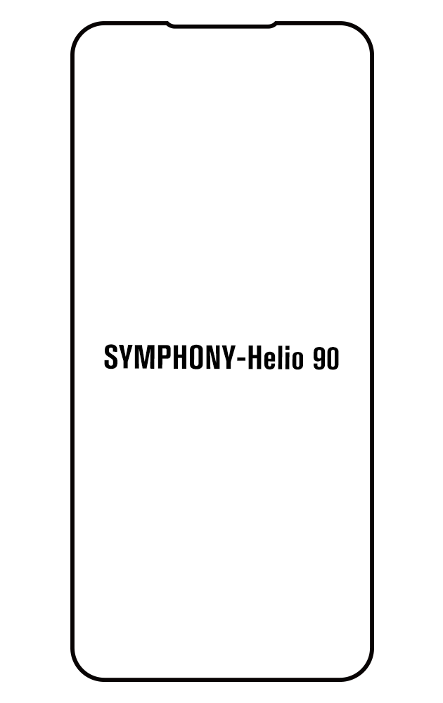 Film hydrogel Symphony Helio 90