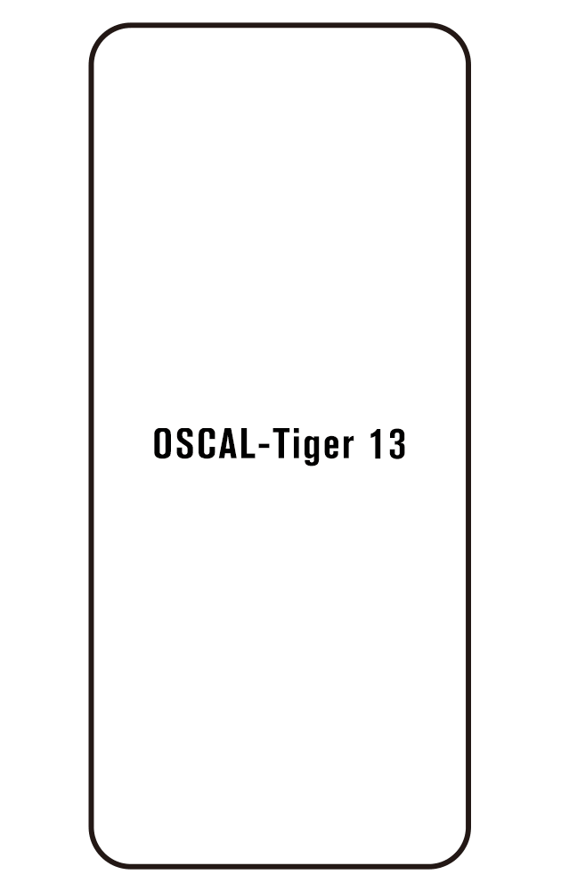 Film hydrogel Oscal Tiger 13