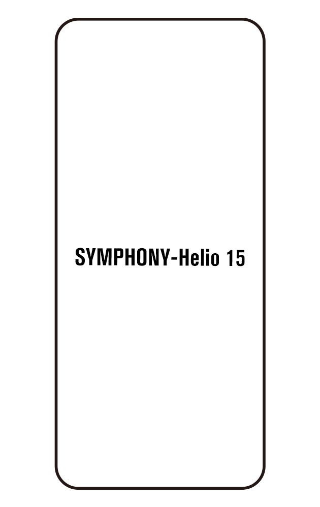 Film hydrogel Symphony Helio 15
