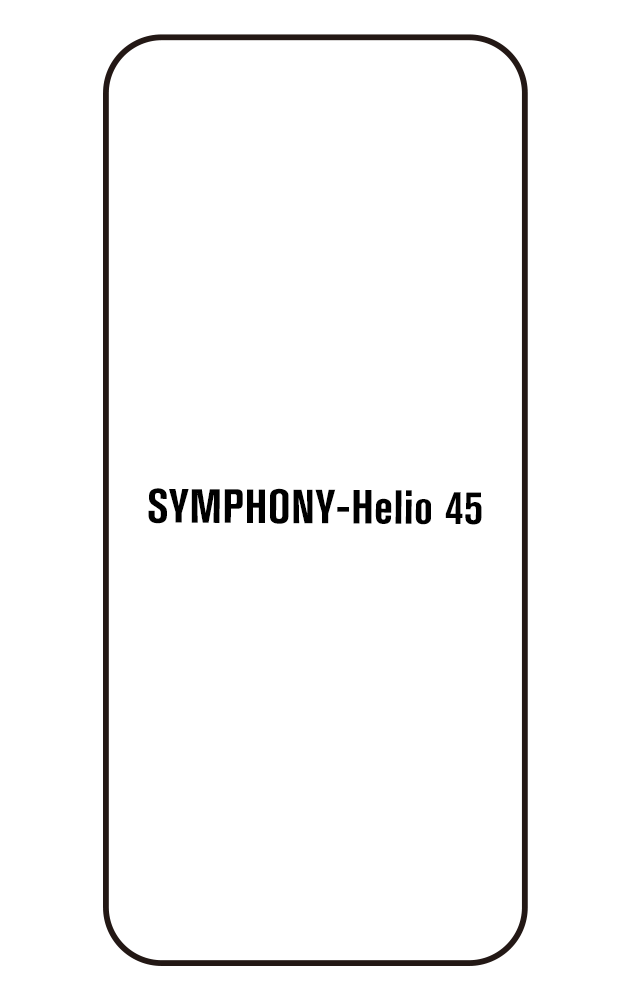 Film hydrogel Symphony Helio 45