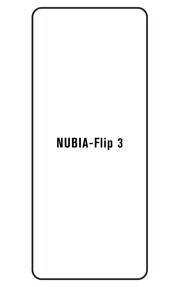Film hydrogel Nubia Flip 3