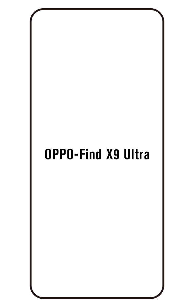 Film hydrogel Oppo Find X9 Ultra