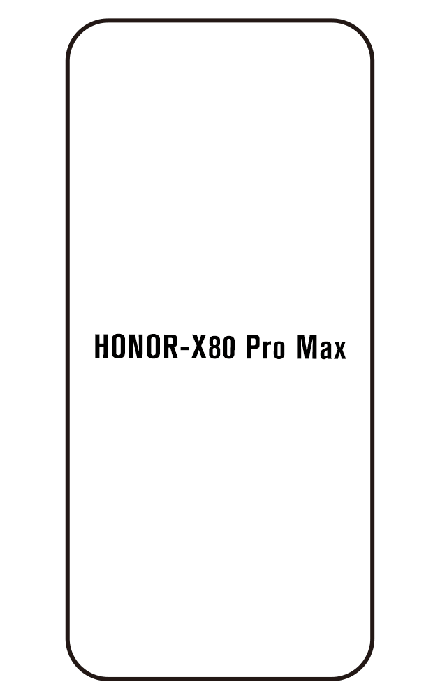 Film hydrogel Honor X80 Pro Max