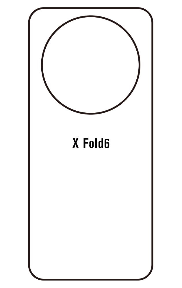 Film hydrogel Vivo X Fold6