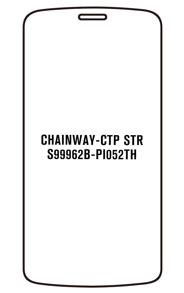 Film hydrogel CHAINWAY CTP STR-S99962B-PI052TH