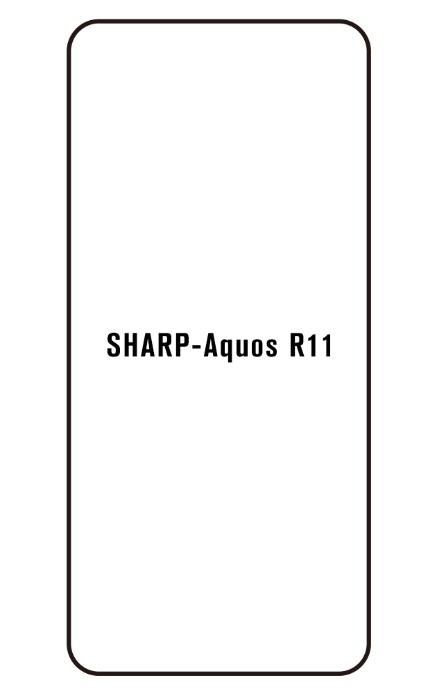 Film hydrogel SHARP Aquos R11