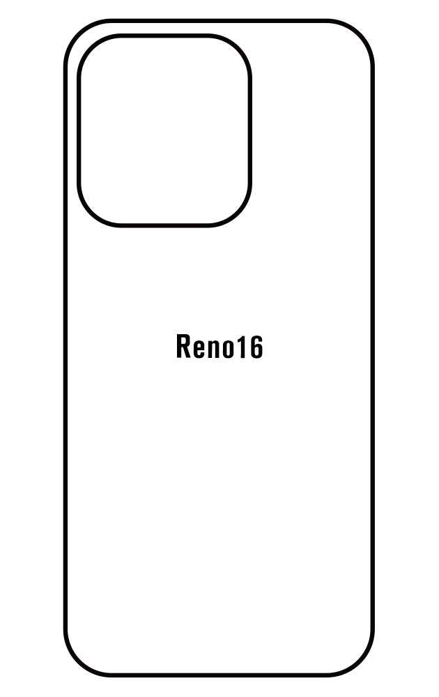 Film hydrogel Oppo Reno16