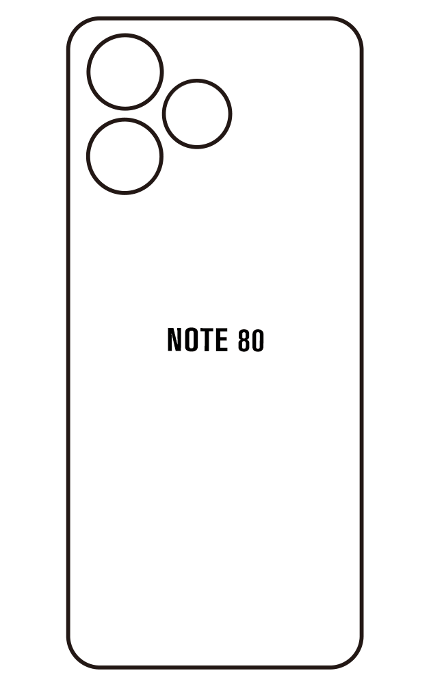 Film hydrogel Realme Note 80