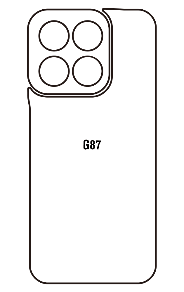 Film hydrogel Motorola G87
