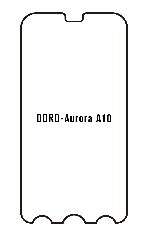 Film hydrogel DORO Aurora A10