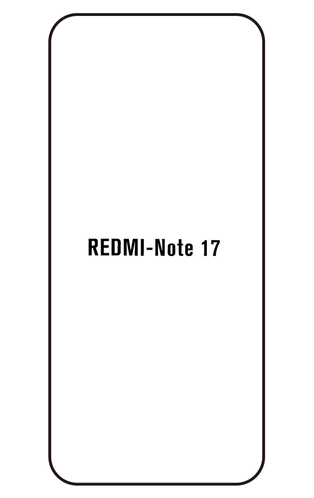 Film hydrogel Redmi Note 17((India/China))